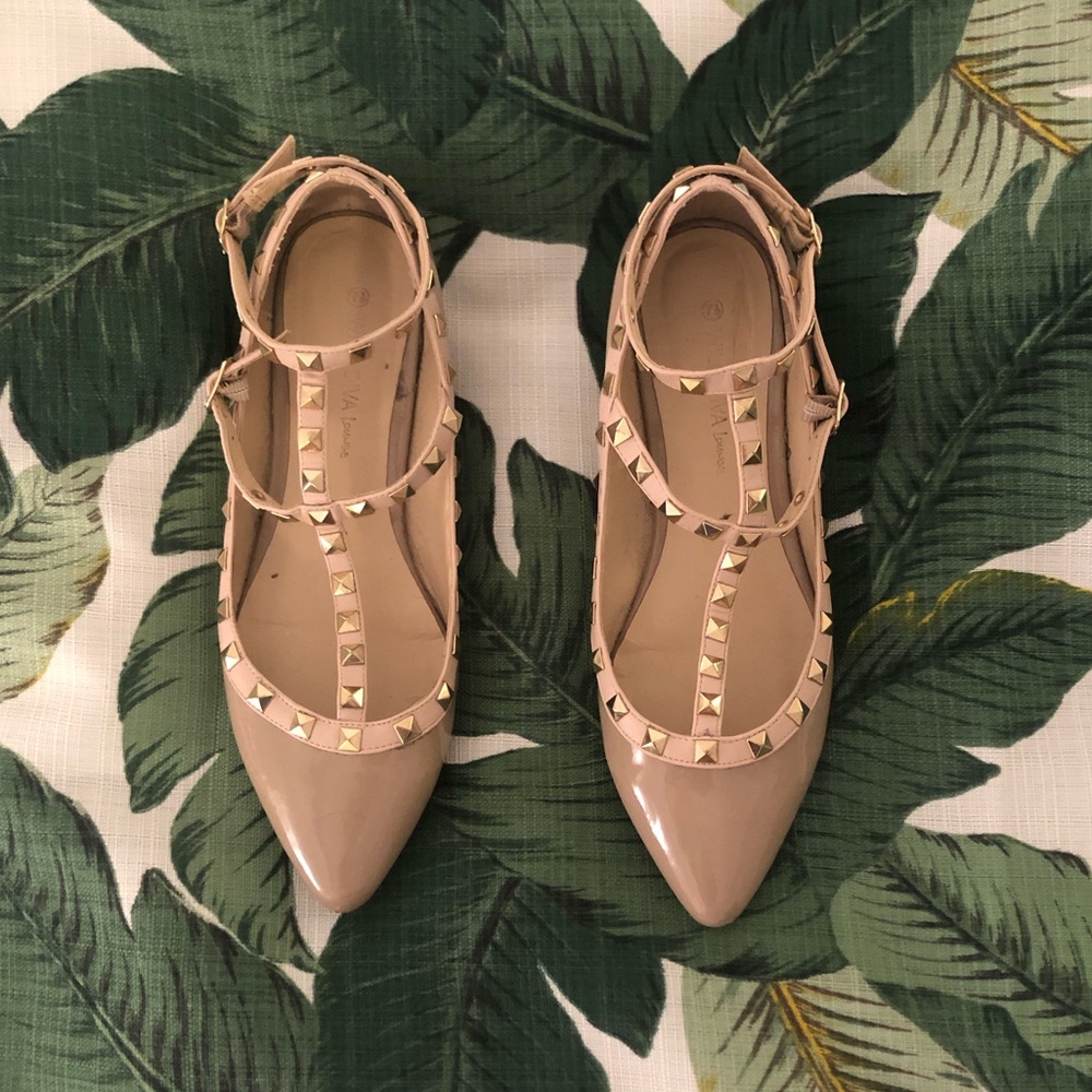 ✨Studded buckle flats | Wild Diva
